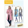 Butterick Modelli 6385 A5, Cappotto da Donna, Taglie 6-14, Tessuto, Multicolore, 17 x 0,5 x 22 cm