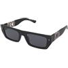 Dsquared2 ICON 0011/S 003/IR | Occhiali da Sole Graduati o Non Graduati | Prova Online | Plastica | Rettangolari | Nero | Adrialenti