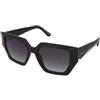 Guess GU7896 01B | Occhiali da Sole Graduati o Non Graduati | Prova Online | Plastica | Quadrati | Nero | Adrialenti