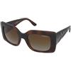 Vogue VO5481S 2386T5 | Occhiali da Sole Graduati o Non Graduati | Prova Online | Plastica | Quadrati | Marrone, Havana | Adrialenti