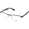 Carrera CA6623 7A1 | Occhiali da Vista Graduati | Prova Online | Metallo | Rettangolari | Nero | Adrialenti