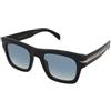 David Beckham DB 7099/S 807/F9 | Occhiali da Sole Graduati o Non Graduati | Prova Online | Plastica | Quadrati | Nero | Adrialenti