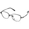 Kimikado Titanium Haku C4 | Occhiali da Vista Graduati | Prova Online | Titanio | Quadrati | Nero | Adrialenti