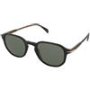 David Beckham DB 1140/S 05K/O7 | Occhiali da Sole Graduati o Non Graduati | Prova Online | Plastica | Esagonale | Nero, Marrone | Adrialenti