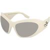 Marc Jacobs Marc 773/S SZJ/T4 | Occhiali da Sole Graduati o Non Graduati | Prova Online | Plastica | Quadrati | Bianco | Adrialenti
