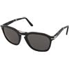 Persol PO3345S 95/B1 | Occhiali da Sole Graduati o Non Graduati | Prova Online | Unisex | Plastica | Quadrati | Nero | Adrialenti