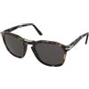 Persol PO3345S 1071/48 | Occhiali da Sole Graduati o Non Graduati | Prova Online | Unisex | Plastica | Panthos | Marrone, Argento, Havana | Adrialenti