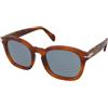 Persol PO0082S 96/56 | Occhiali da Sole Graduati o Non Graduati | Prova Online | Unisex | Plastica | Quadrati | Marrone, Trasparente | Adrialenti