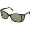 Persol PO0005 24/4E | Occhiali da Sole Graduati o Non Graduati | Prova Online | Plastica | Quadrati | Marrone, Havana | Adrialenti