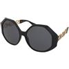 Versace VE4395 5345/87 | Occhiali da Sole Graduati o Non Graduati | Prova Online | Plastica | Oversize | Nero | Adrialenti