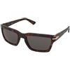Persol PO3363S 24/B1 | Occhiali da Sole Graduati o Non Graduati | Prova Online | Plastica | Rettangolari | Marrone, Havana | Adrialenti