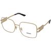 Versace VE1303D 1002 | Occhiali da Vista Graduati | Prova Online | Metallo | Quadrati | Oro | Adrialenti