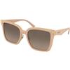 Versace VE2278D 5494/6I | Occhiali da Sole Graduati o Non Graduati | Prova Online | Plastica | Oversize | Oro, Avorio | Adrialenti
