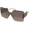 Versace VE2277 1002/6I | Occhiali da Sole Graduati o Non Graduati | Prova Online | Metallo | Mascherina | Oro | Adrialenti