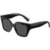 Dolce & Gabbana DG4471 501/87 | Occhiali da Sole Graduati o Non Graduati | Prova Online | Plastica | Quadrati | Nero | Adrialenti