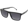 Carrera Carrera 8064/S 80S/9O | Occhiali da Sole Graduati o Non Graduati | Prova Online | Plastica | Quadrati | Nero, Bianco | Adrialenti
