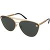 Versace VE2267 1002/87 | Occhiali da Sole Graduati o Non Graduati | Prova Online | Metallo | Cat Eye, Ovali / Ellittici | Oro | Adrialenti
