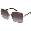 Dolce & Gabbana DG2279 02/8G | Occhiali da Sole Graduati o Non Graduati | Prova Online | Metallo | Quadrati | Oro | Adrialenti