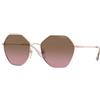 Vogue VO4180S 507514 | Occhiali da Sole Graduati o Non Graduati | Prova Online | Metallo | Quadrati | Oro rosa | Adrialenti
