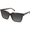 Carrera Carrera 3069/S HKZ/WJ | Occhiali da Sole Graduati o Non Graduati | Prova Online | Plastica | Quadrati | Viola, Marrone, Havana | Adrialenti