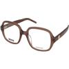 Boss by Hugo Boss Hugo Boss Boss 1861/G G3I | Occhiali da Vista Graduati | Prova Online | Plastica | Tondi | Marrone, Trasparente | Adrialenti