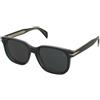 David Beckham DB 7133/S B59/MT | Occhiali da Sole Graduati o Non Graduati | Plastica | Quadrati | Verde, Trasparente | Adrialenti