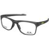Oakley Knolls OX8144 814402 | Occhiali da Vista Graduati | Prova Online | Plastica | Quadrati | Grigio, Trasparente | Adrialenti