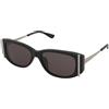 Alexander McQueen AM0494SA 002 | Occhiali da Sole Graduati o Non Graduati | Prova Online | Plastica | Rettangolari | Marrone, Havana | Adrialenti