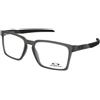 Oakley Exchange OX8055 805502 | Occhiali da Vista Graduati | Prova Online | Plastica | Quadrati | Grigio, Trasparente | Adrialenti