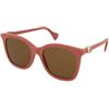 Gucci GG1071S 004 | Occhiali da Sole Graduati o Non Graduati | Prova Online | Plastica | Quadrati | Rosa | Adrialenti