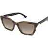 Emporio Armani EA4250U 6267/2C | Occhiali da Sole Graduati o Non Graduati | Prova Online | Plastica | Cat Eye | Verde, Havana | Adrialenti