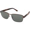 Ray-Ban RB3750 9259/40 | Occhiali da Sole Graduati o Non Graduati | Prova Online | Metallo | Quadrati | Marrone | Adrialenti