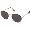 Ray-Ban Round Metal RB3447 9277/B1 | Occhiali da Sole Graduati o Non Graduati | Prova Online | Metallo | Tondi | Marrone, Havana | Adrialenti