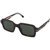 Carrera Carrera 358/S 086/QT | Occhiali da Sole Graduati o Non Graduati | Prova Online | Plastica | Rettangolari | Marrone, Havana | Adrialenti