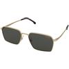 Carrera Carrera 356/S 8SO/QT | Occhiali da Sole Graduati o Non Graduati | Prova Online | Metallo | Rettangolari | Oro | Adrialenti