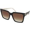 Carrera Carrera 3067/S 80S/HA | Occhiali da Sole Graduati o Non Graduati | Prova Online | Plastica | Quadrati | Nero | Adrialenti