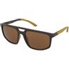 Emporio Armani EA4248U 6258/6H | Occhiali da Sole Graduati o Non Graduati | Prova Online | Plastica | Quadrati | Marrone | Adrialenti