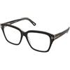 Tom Ford FT5955-B 003 | Occhiali da Vista Graduati | Prova Online | Plastica | Quadrati | Nero, Oro, Trasparente | Adrialenti
