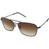 Ray-Ban Caravan Reverse RBR0102S 002/CB | Occhiali da Sole Graduati o Non Graduati | Prova Online | Unisex | Metallo | Pilot | Nero | Adrialenti