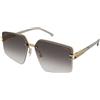 Carrera Carrera 1074/S 2F7/FQ | Occhiali da Sole Graduati o Non Graduati | Prova Online | Metallo | Quadrati | Oro | Adrialenti