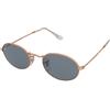Ray-Ban Oval RB3547 9202S2 | Occhiali da Sole Graduati o Non Graduati | Prova Online | Plastica | Tondi | Oro rosa | Adrialenti