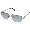 Dsquared2 D2 0102/S 010/08 | Occhiali da Sole Graduati o Non Graduati | Metallo | Rettangolari | Argento | Adrialenti