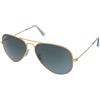 Ray-Ban Aviator Large Metal RB3025 001/3M | Occhiali da Sole Graduati o Non Graduati | Prova Online | Unisex | Metallo | Pilot | Oro | Adrialenti