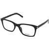Saint Laurent SL 718 Slim 005 | Occhiali da Vista Graduati | Prova Online | Unisex | Plastica | Quadrati | Nero | Adrialenti