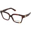 Dolce & Gabbana DG3395 3440 | Occhiali da Vista Graduati | Prova Online | Plastica | Quadrati | Viola, Marrone, Havana | Adrialenti