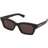 Gucci GG1790S 002 | Occhiali da Sole Graduati o Non Graduati | Prova Online | Plastica | Rettangolari, Cat Eye | Marrone, Havana | Adrialenti