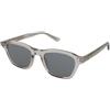 Montblanc MB0384S 004 | Occhiali da Sole Graduati o Non Graduati | Unisex | Plastica | Quadrati | Grigio, Trasparente | Adrialenti