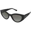 Vogue VO5566S W44/11 | Occhiali da Sole Graduati o Non Graduati | Prova Online | Plastica | Cat Eye, Ovali / Ellittici | Nero | Adrialenti