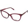 Polaroid PLD D587 MU1 | Occhiali da Vista Graduati | Prova Online | Plastica | Cat Eye | Rosa, Trasparente | Adrialenti