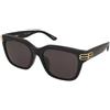 Balenciaga BB0433SK 001 | Occhiali da Sole Graduati o Non Graduati | Plastica | Quadrati | Nero | Adrialenti
